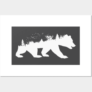 Forest Bear Posters and Art